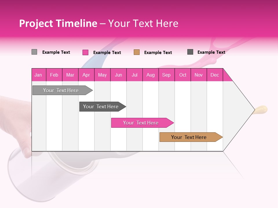 Container Cyan Tin PowerPoint Template