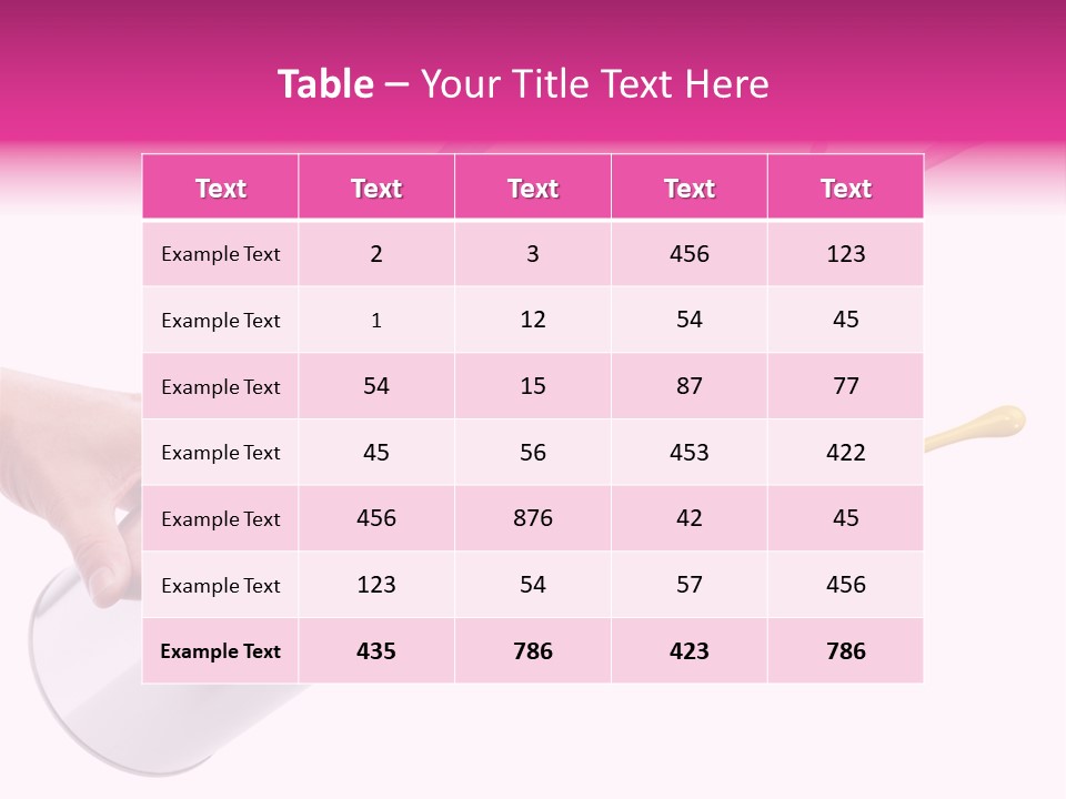 Container Cyan Tin PowerPoint Template