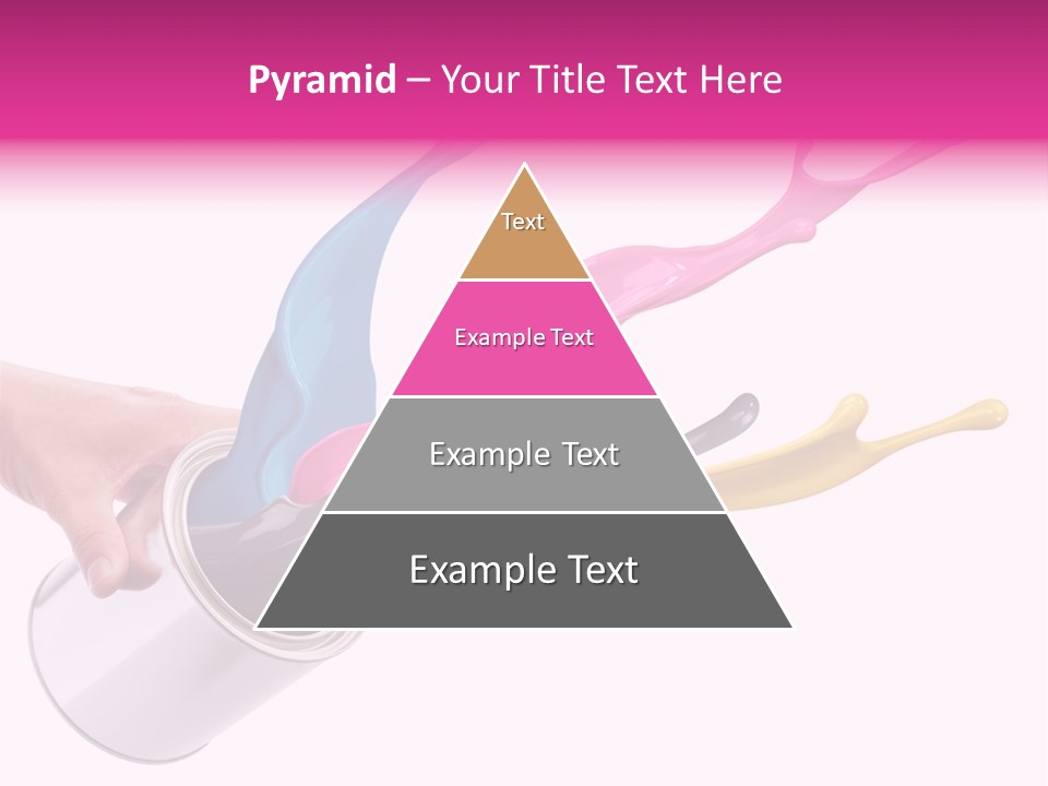 Container Cyan Tin PowerPoint Template