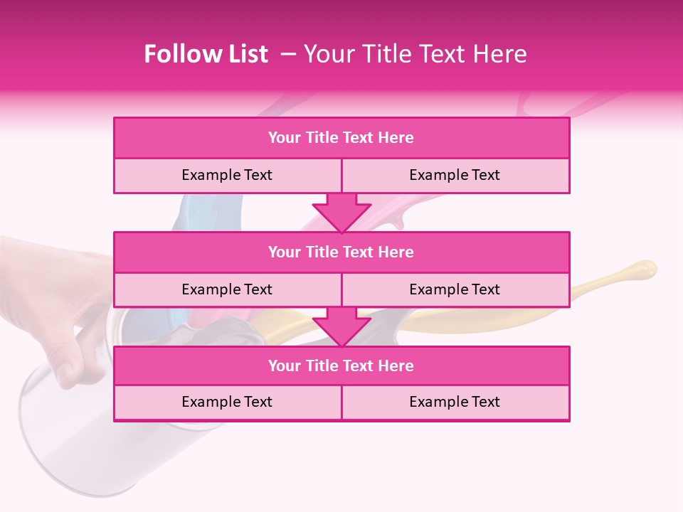 Container Cyan Tin PowerPoint Template