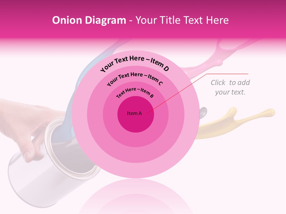 Container Cyan Tin PowerPoint Template