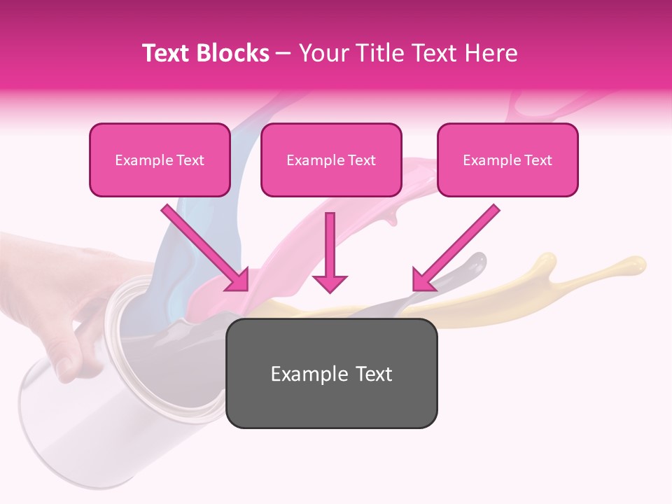 Container Cyan Tin PowerPoint Template