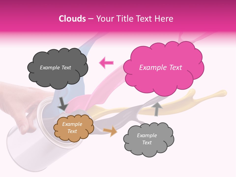 Container Cyan Tin PowerPoint Template