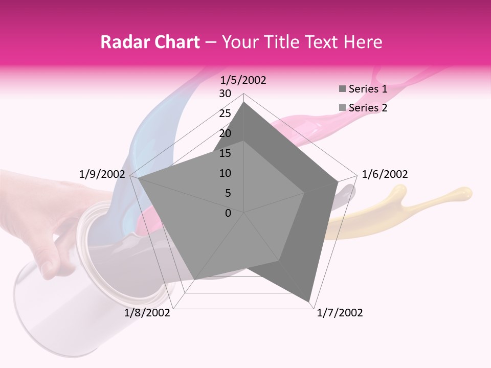 Container Cyan Tin PowerPoint Template