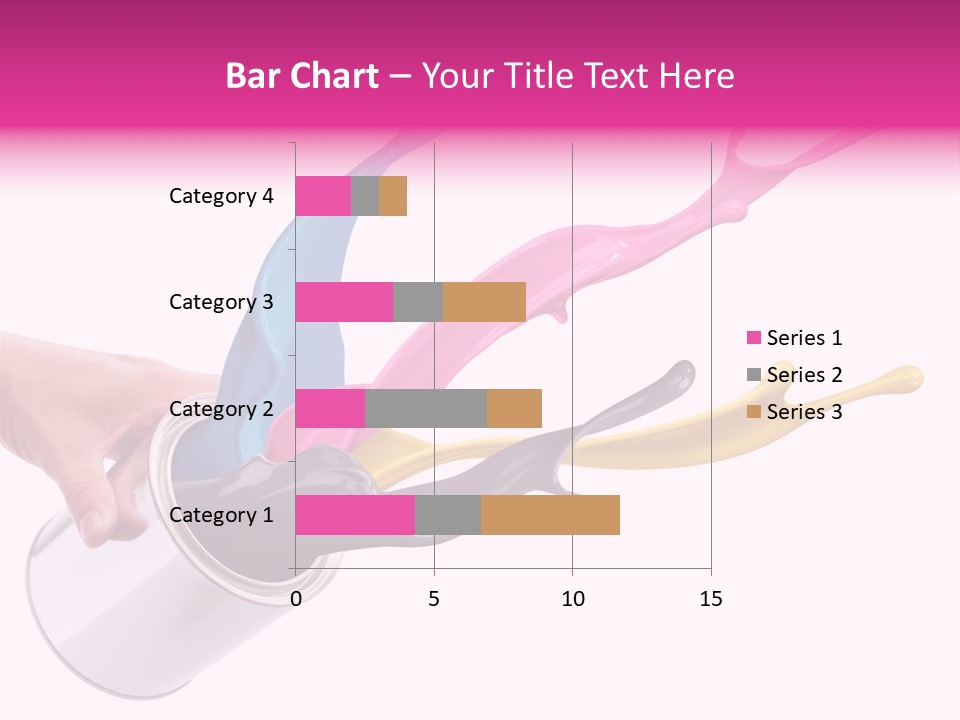 Container Cyan Tin PowerPoint Template