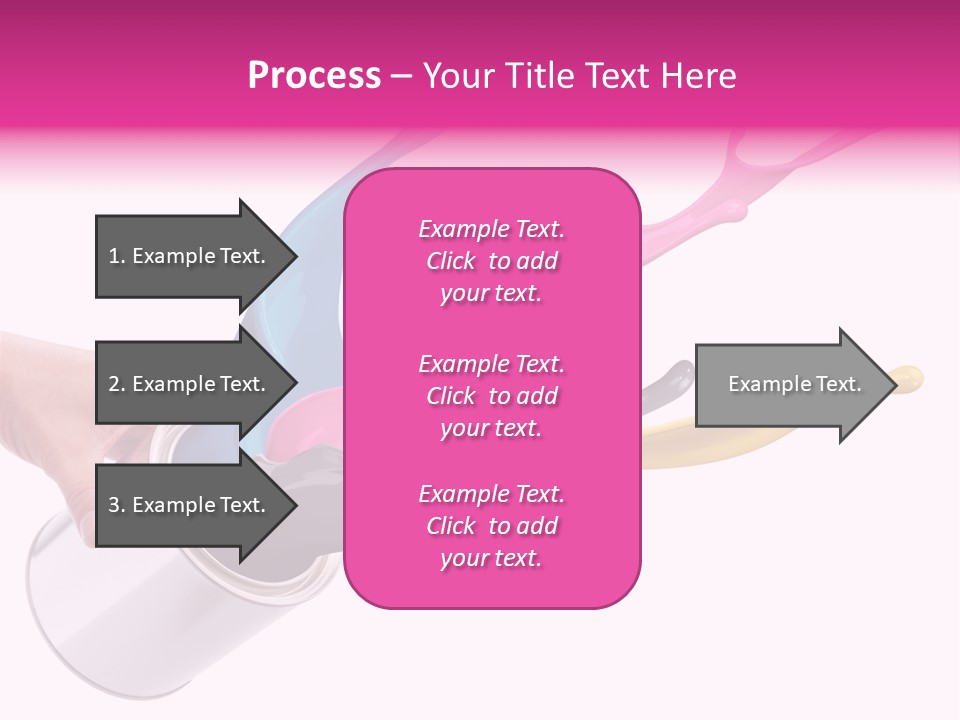 Container Cyan Tin PowerPoint Template