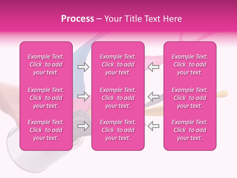 Container Cyan Tin PowerPoint Template
