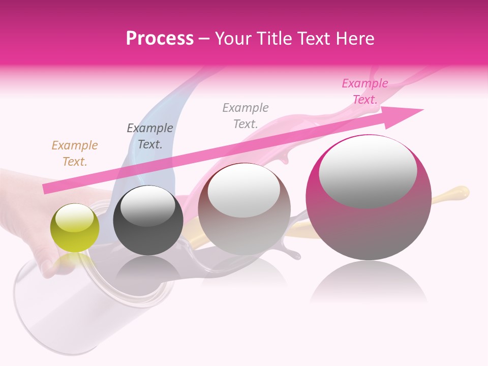 Container Cyan Tin PowerPoint Template