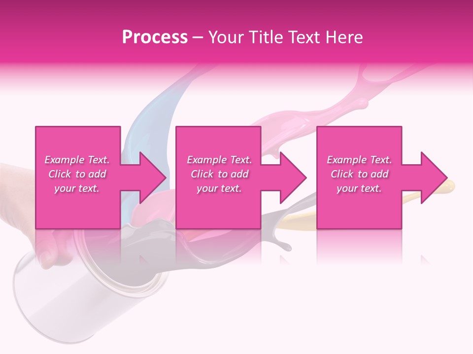 Container Cyan Tin PowerPoint Template