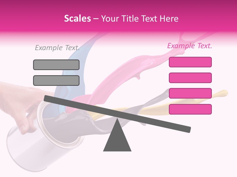 Container Cyan Tin PowerPoint Template