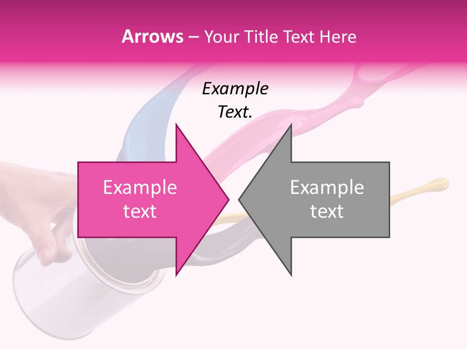 Container Cyan Tin PowerPoint Template