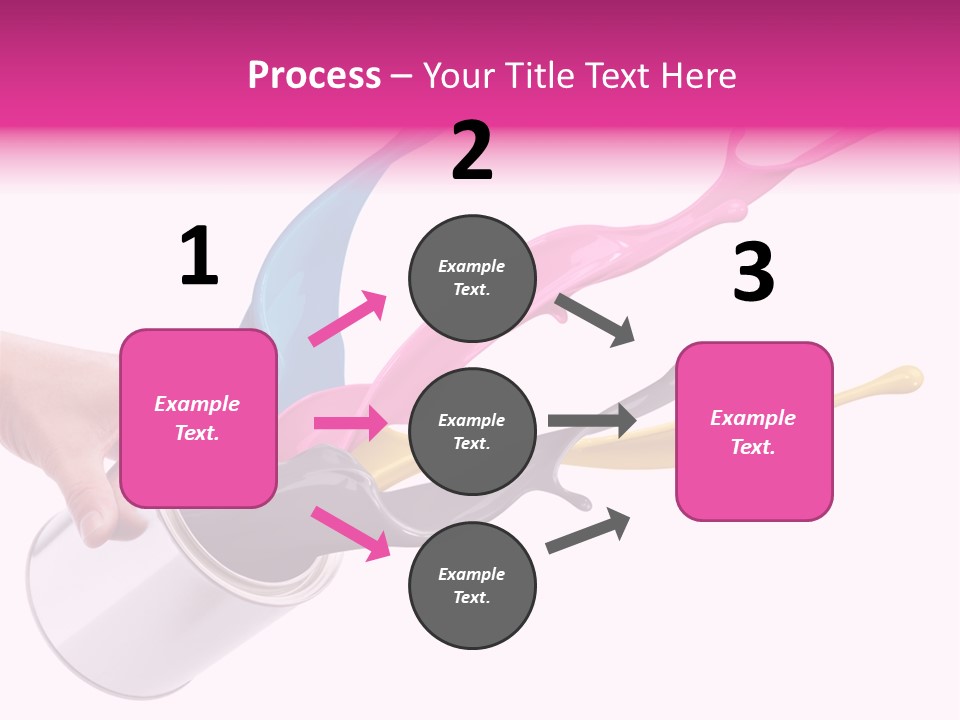 Container Cyan Tin PowerPoint Template