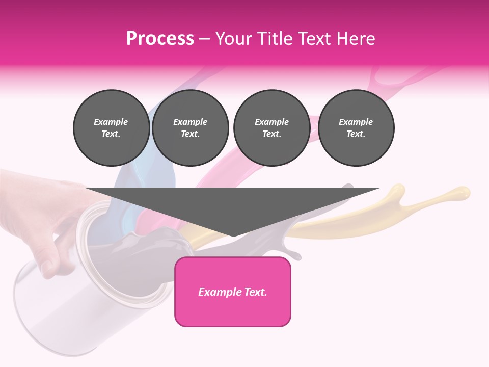 Container Cyan Tin PowerPoint Template