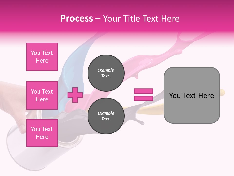 Container Cyan Tin PowerPoint Template