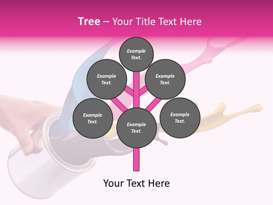 Container Cyan Tin PowerPoint Template