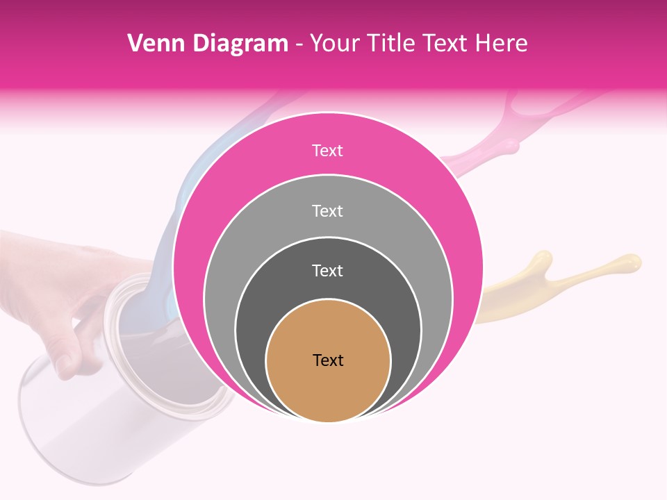 Container Cyan Tin PowerPoint Template