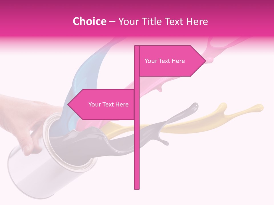 Container Cyan Tin PowerPoint Template