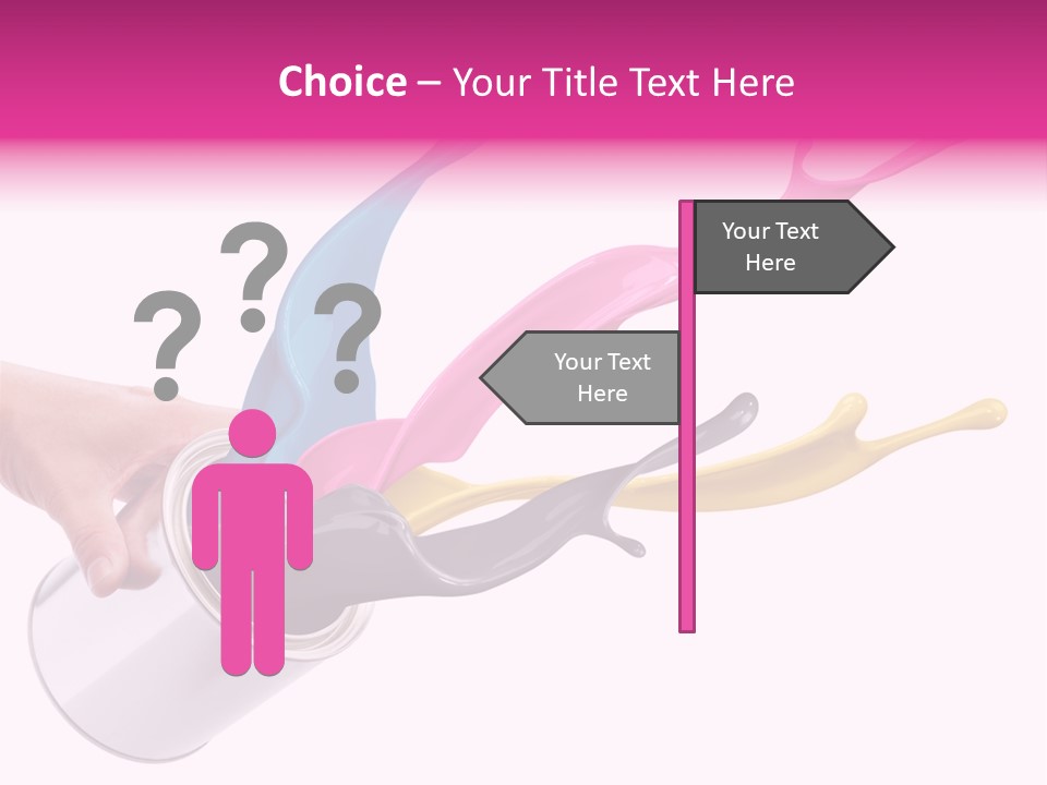 Container Cyan Tin PowerPoint Template