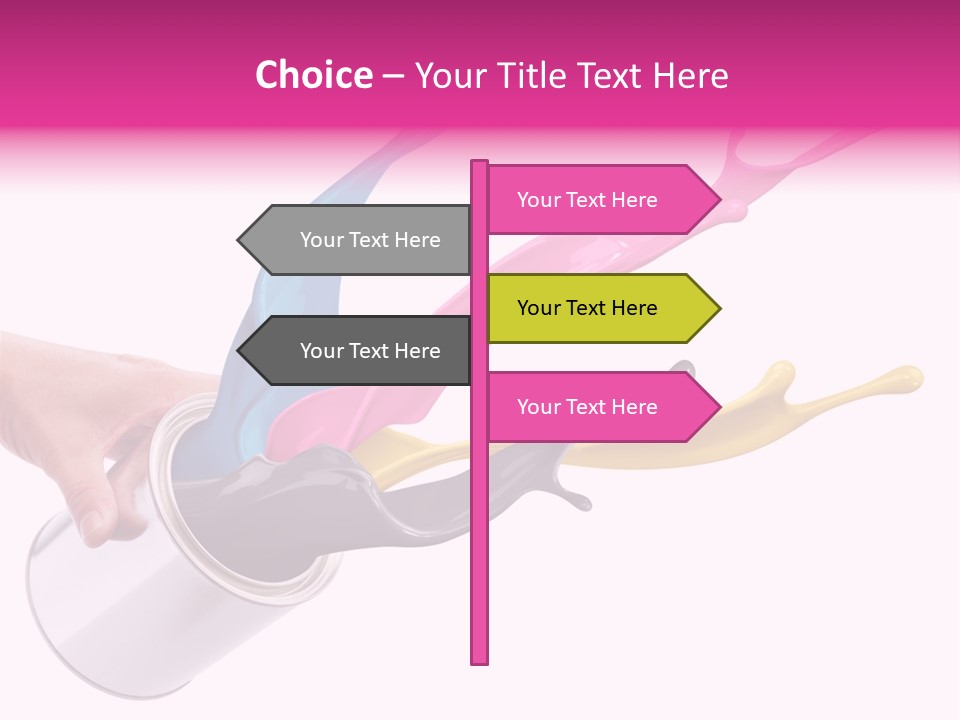 Container Cyan Tin PowerPoint Template