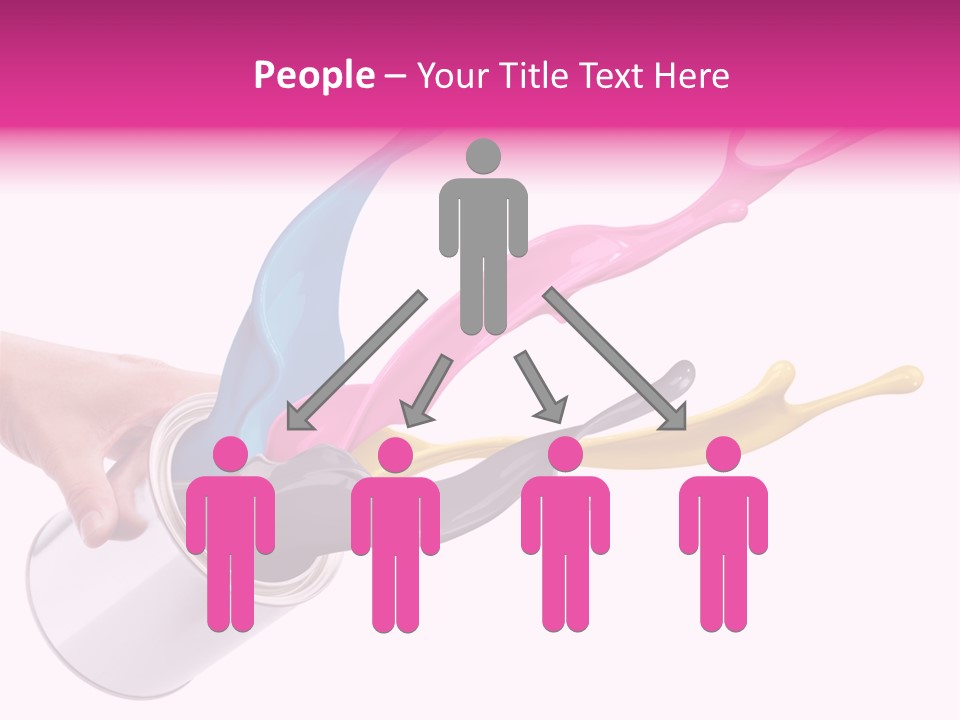 Container Cyan Tin PowerPoint Template