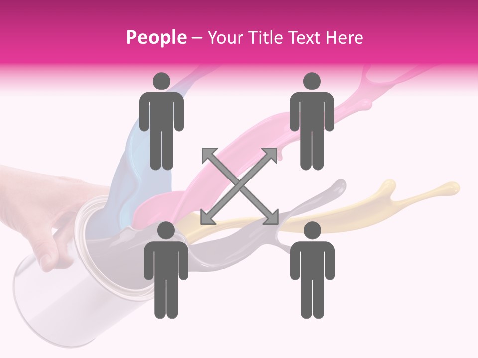 Container Cyan Tin PowerPoint Template