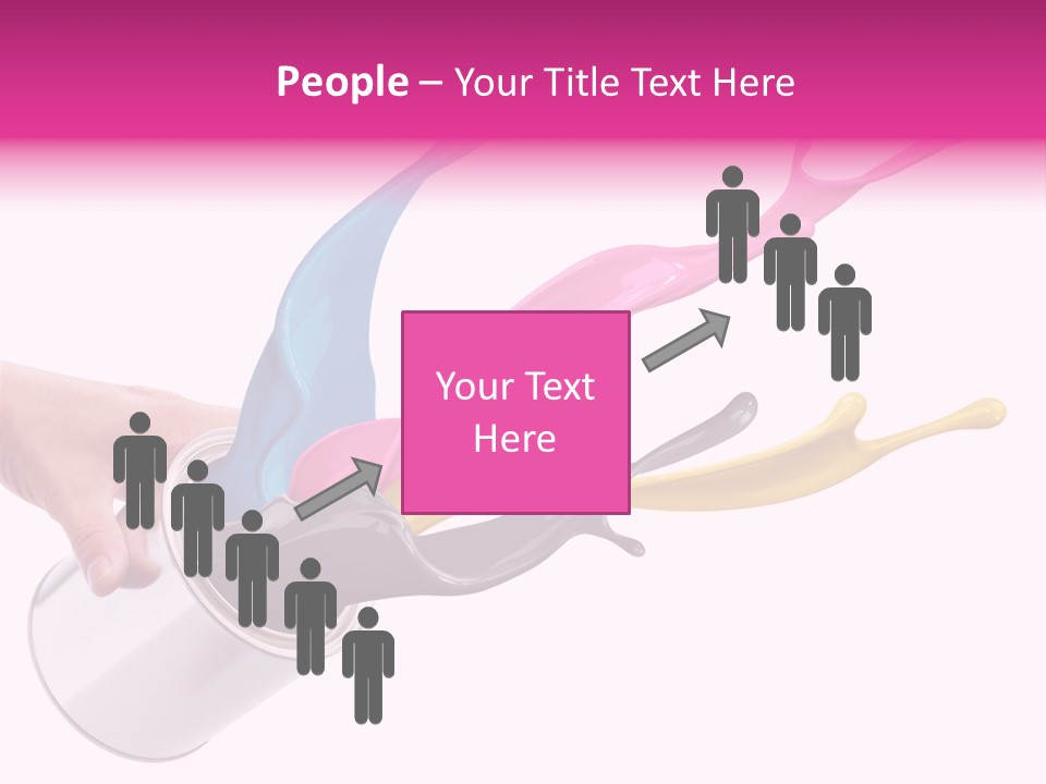 Container Cyan Tin PowerPoint Template