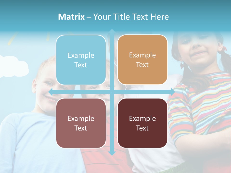 Pretty Sun Friendship PowerPoint Template