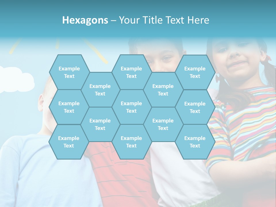 Pretty Sun Friendship PowerPoint Template