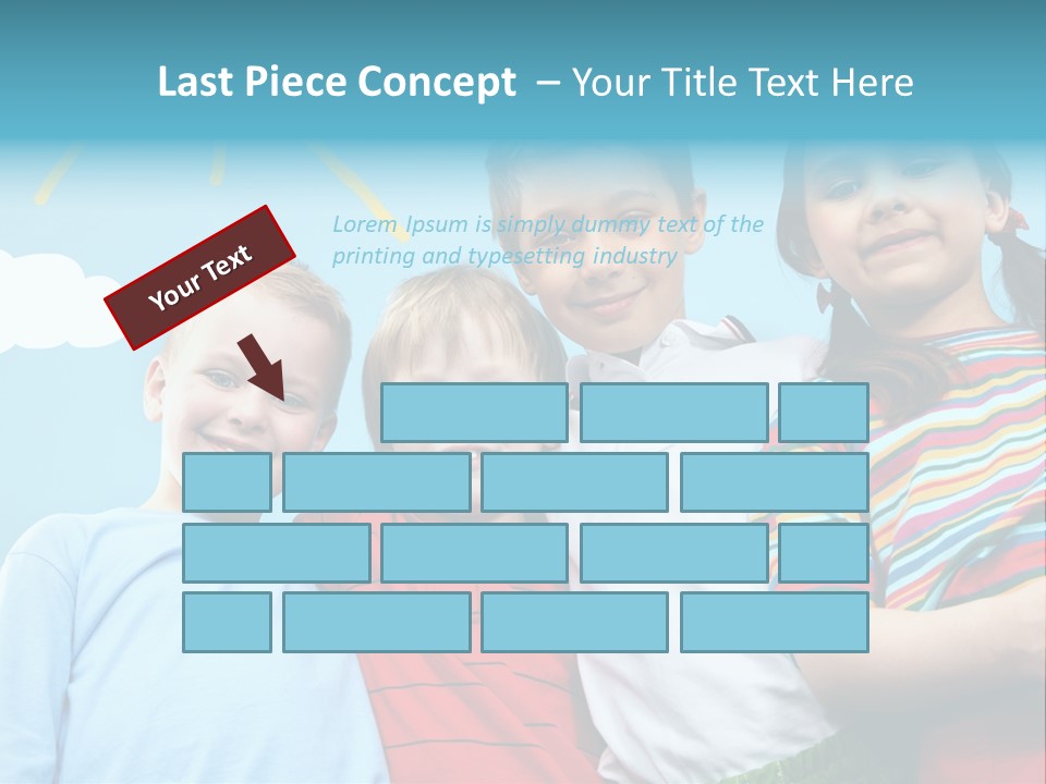 Pretty Sun Friendship PowerPoint Template