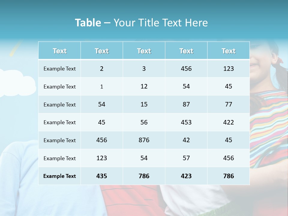 Pretty Sun Friendship PowerPoint Template