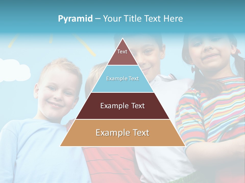 Pretty Sun Friendship PowerPoint Template