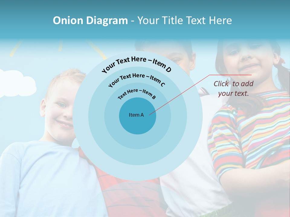 Pretty Sun Friendship PowerPoint Template