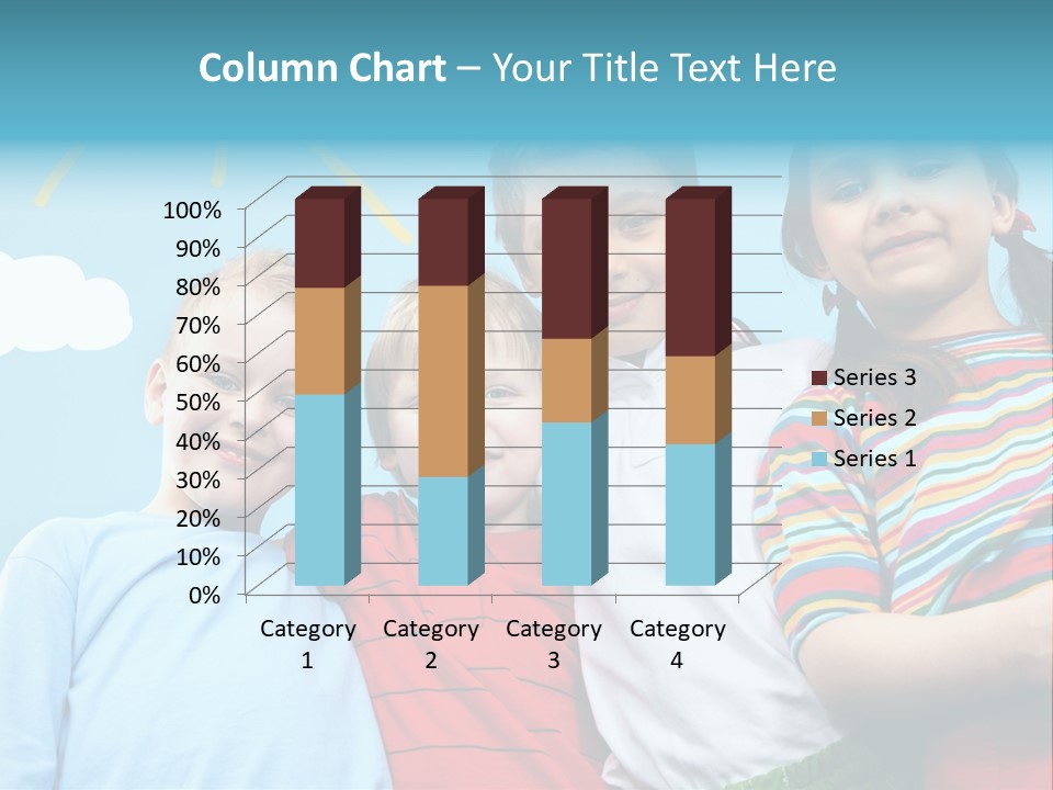 Pretty Sun Friendship PowerPoint Template