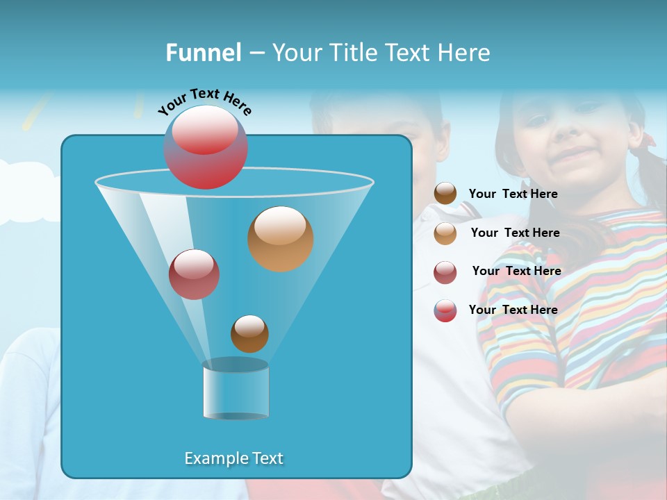 Pretty Sun Friendship PowerPoint Template