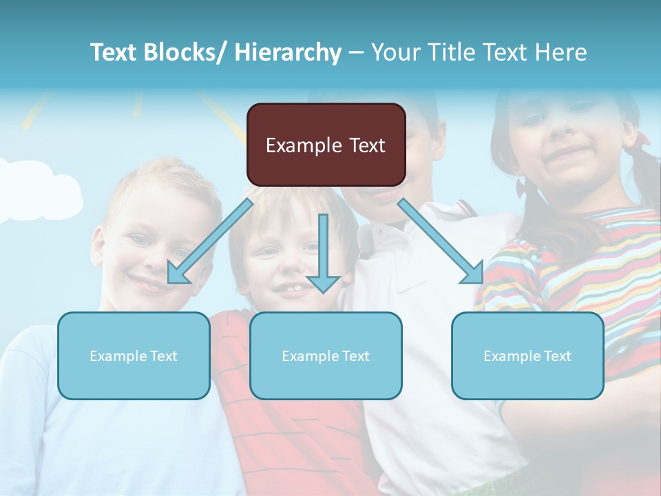 Pretty Sun Friendship PowerPoint Template