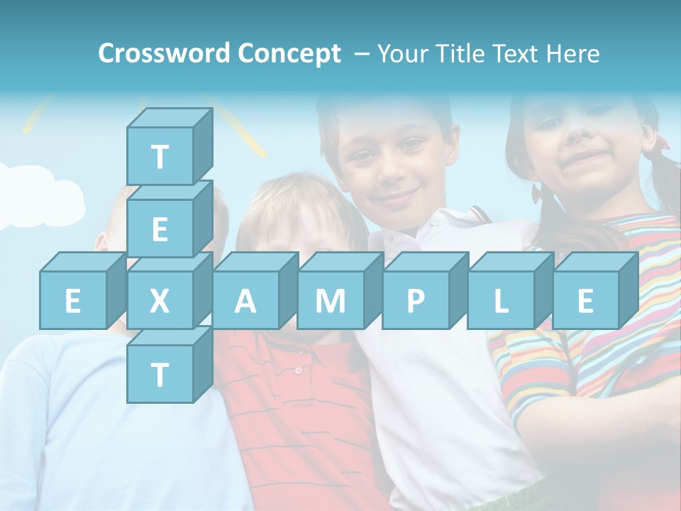 Pretty Sun Friendship PowerPoint Template