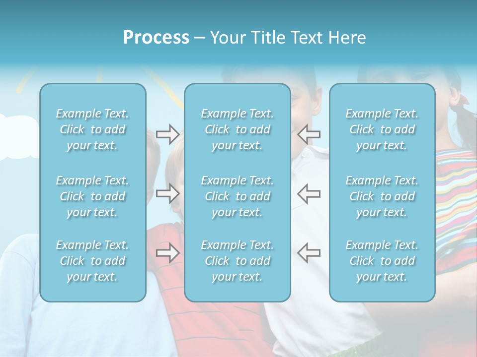 Pretty Sun Friendship PowerPoint Template