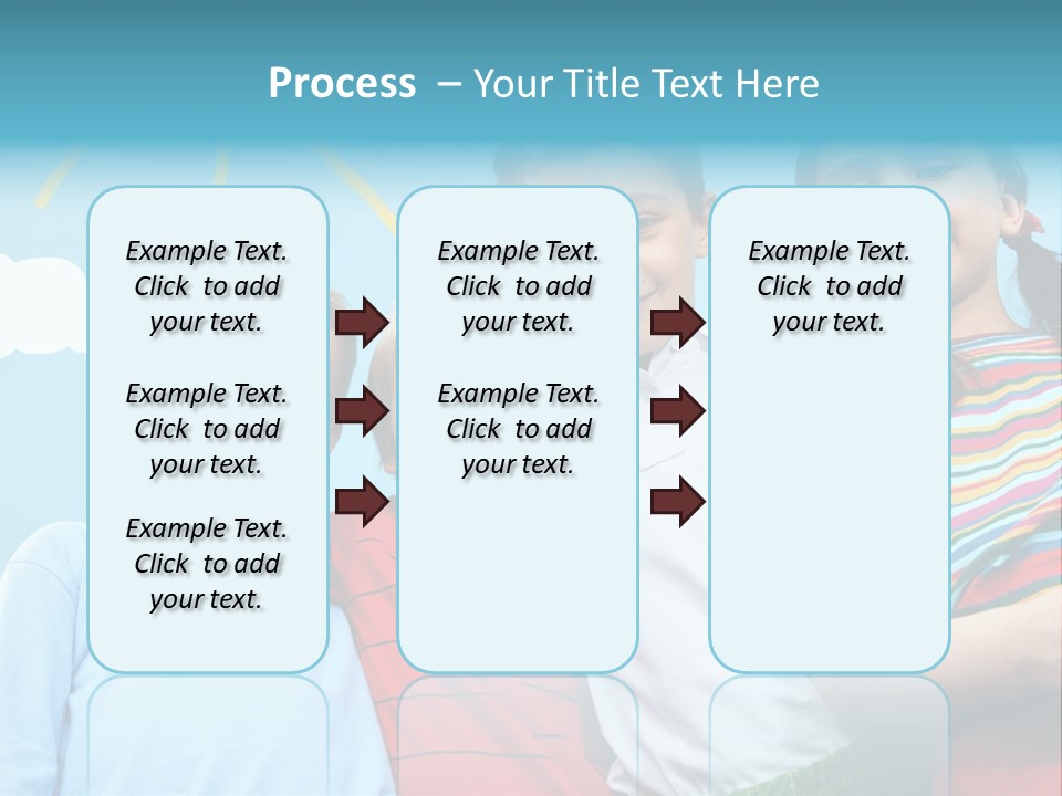 Pretty Sun Friendship PowerPoint Template