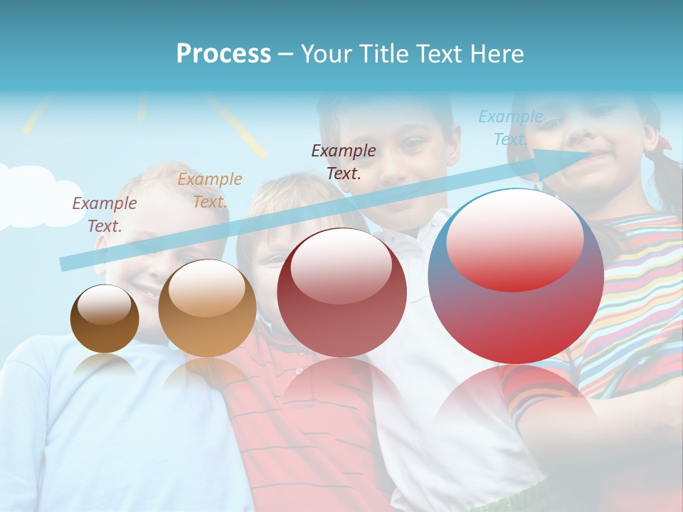 Pretty Sun Friendship PowerPoint Template