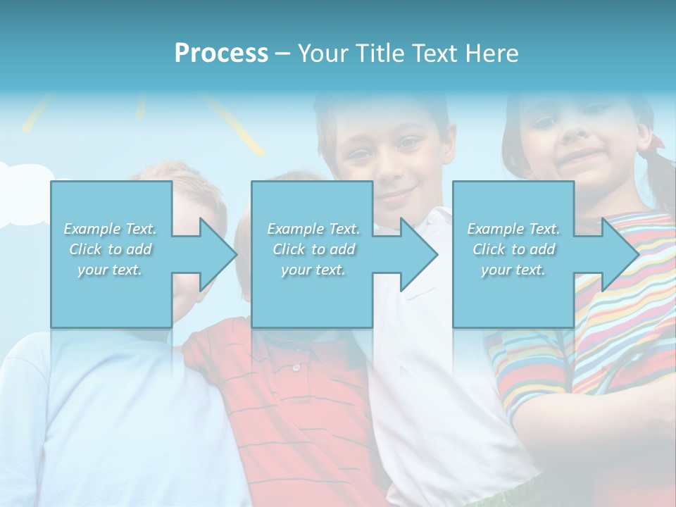 Pretty Sun Friendship PowerPoint Template