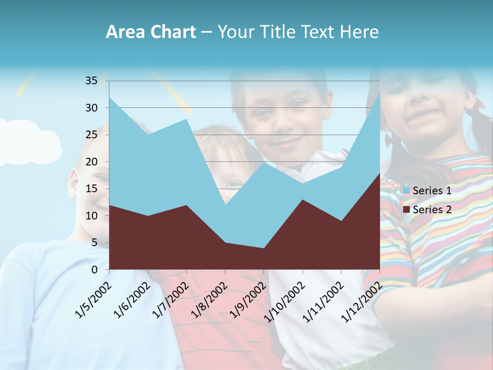 Pretty Sun Friendship PowerPoint Template