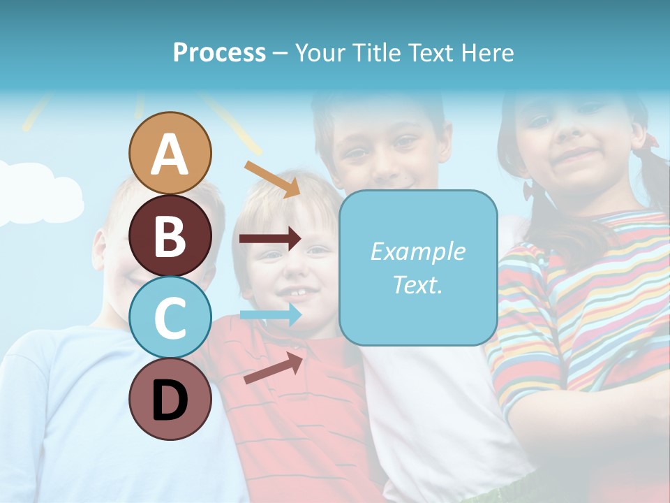 Pretty Sun Friendship PowerPoint Template