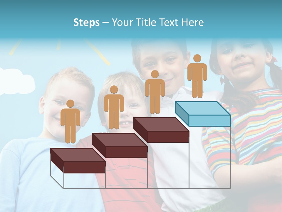 Pretty Sun Friendship PowerPoint Template