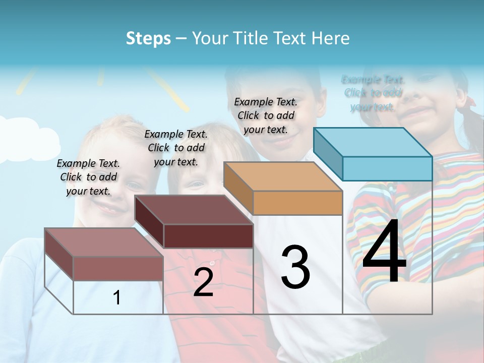 Pretty Sun Friendship PowerPoint Template
