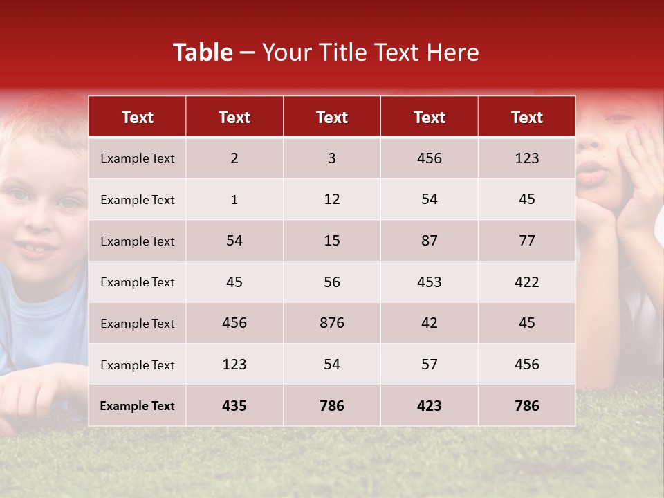 Looking Lying Male PowerPoint Template