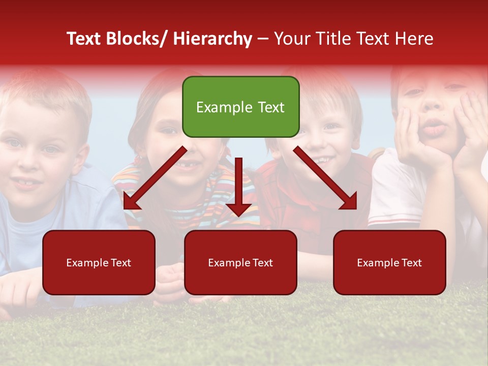 Looking Lying Male PowerPoint Template