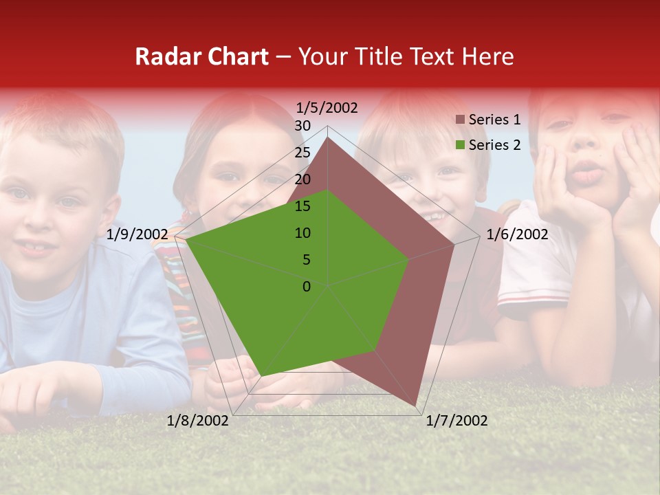 Looking Lying Male PowerPoint Template