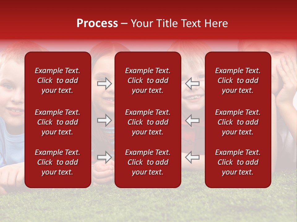 Looking Lying Male PowerPoint Template