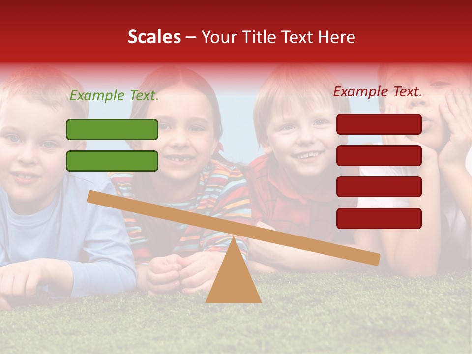 Looking Lying Male PowerPoint Template