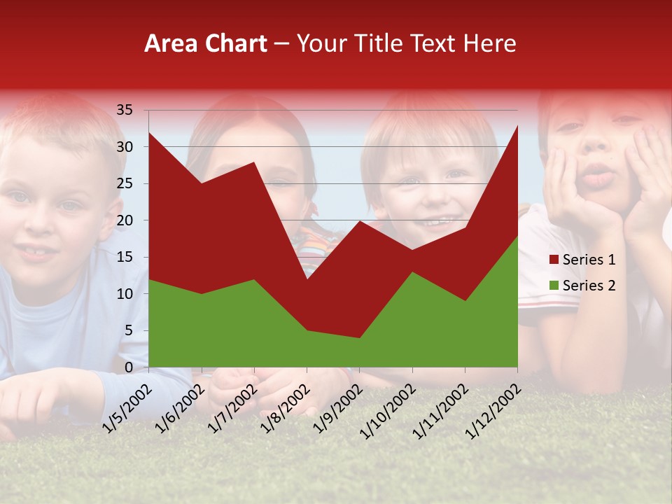 Looking Lying Male PowerPoint Template
